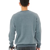 Back view of Unisex Sueded Drop Shoulder Sweatshirt