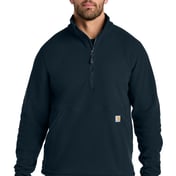 Front view of Textured 1/2-Zip Fleece Jacket