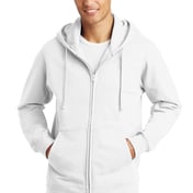 Front view of Fan Favorite Fleece Full-Zip Hooded Sweatshirt