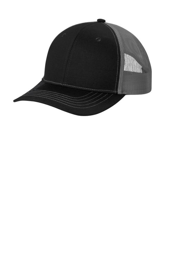 Front view of Youth Snapback Trucker Cap