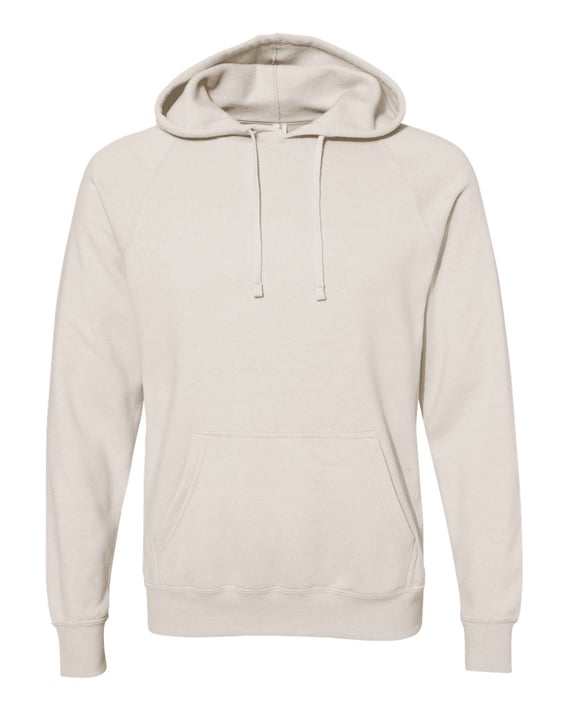 Front view of Special Blend Raglan Hooded Sweatshirt