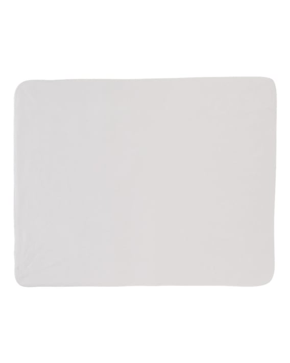 Front view of Sublimation Micro Mink Sherpa Plush Blanket