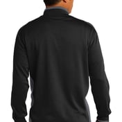 Back view of Dri-FIT 1/2-Zip Cover-Up