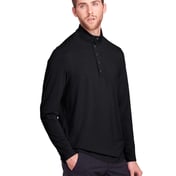 Side view of JAQ Snap-Up Stretch Performance Pullover