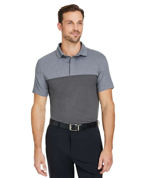 Front view of Spyre Flex Colorblock Polo