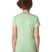 Back view of Youth Princess CVC T-Shirt