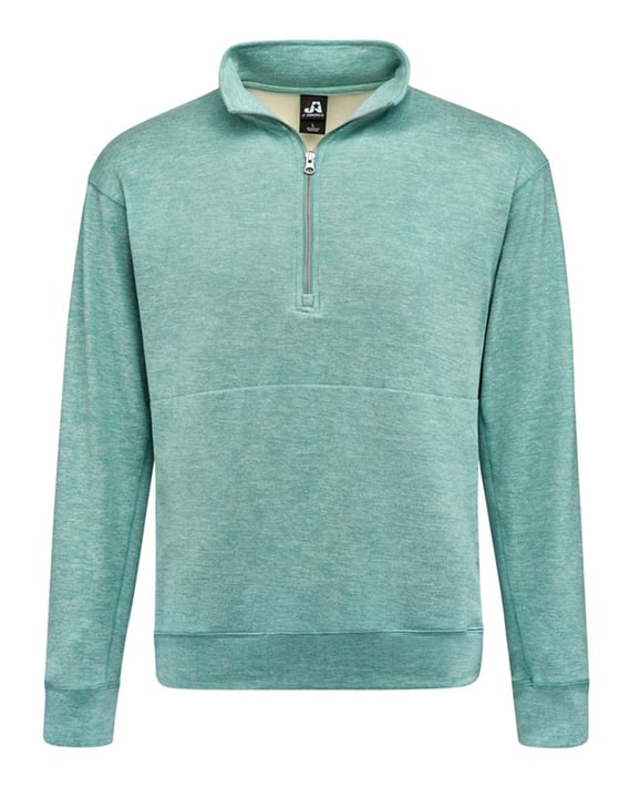 Front view of Electric Fleece Quarter-Zip Sweatshirt