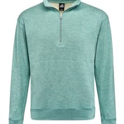 Front view of Electric Fleece Quarter-Zip Sweatshirt
