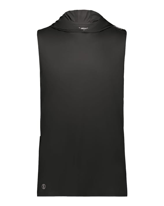 Front view of CoolCore® Sleeveless Hooded T-Shirt