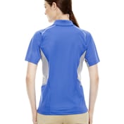 Back view of Ladies’ Eperformance Parallel Snag Protection Polo With Piping