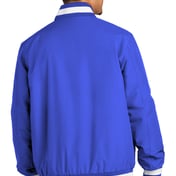 Back view of Insulated Varsity Jacket