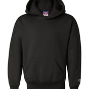 Front view of Powerblend® Youth Hooded Sweatshirt