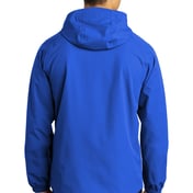 Back view of Essential Rain Jacket
