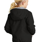 Back view of Youth Waterproof Insulated Jacket