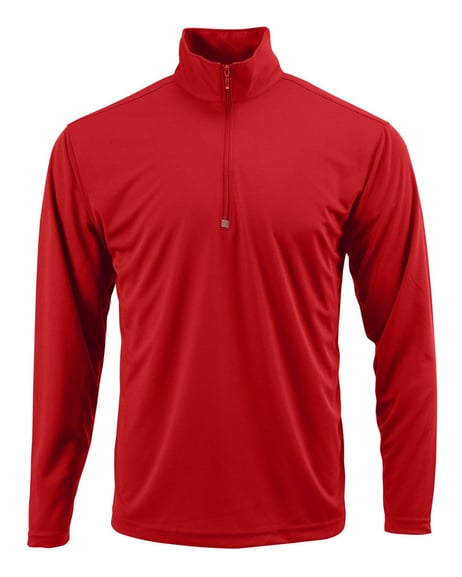 Front view of Malibu Performance Quarter-Zip Pullover