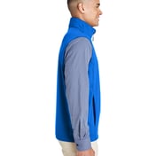 Side view of Men’s Techno Lite Three-Layer Knit Tech-Shell Quarter-Zip Vest