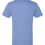 Back view of Triblend Track Tee