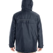 Back view of Adult Axle Insulated Cargo Jacket