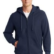 Front view of Super Heavyweight Full-Zip Hooded Sweatshirt