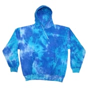 Front view of Adult Tie-Dyed Pullover Hooded Sweatshirt