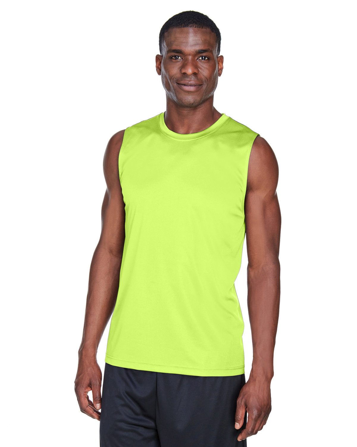 Front view of Men’s Zone Performance Muscle T-Shirt
