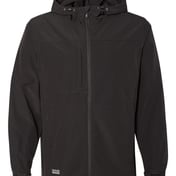 Front view of Apex Soft Shell Hooded Jacket