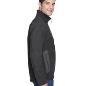 Side view of Men’s Three-Layer Fleece Bonded Soft Shell Technical Jacket