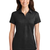 Front view of Ladies Meridian Cotton Blend Polo