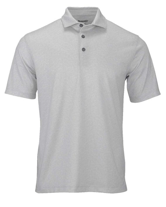 Front view of Derby Sublimated Heathered Polo