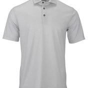 Front view of Derby Sublimated Heathered Polo