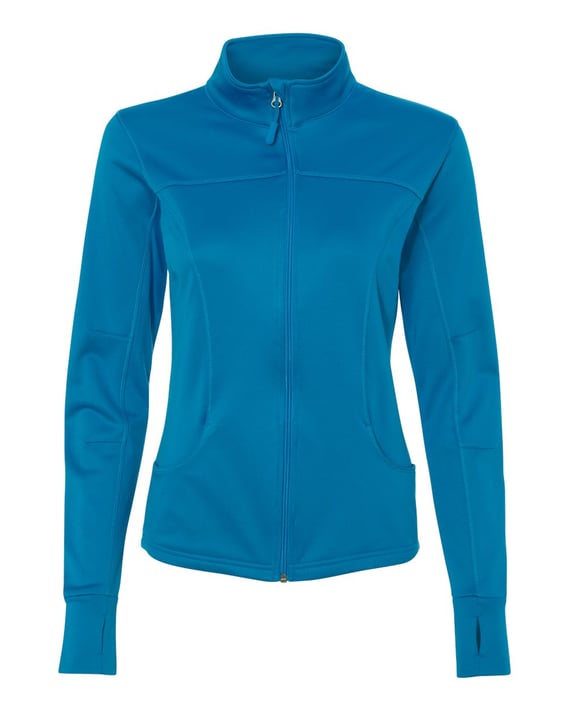 Front view of Women’s Poly-Tech Full-Zip Track Jacket