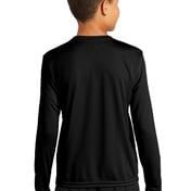 Back view of Youth Long Sleeve PosiCharge® Competitor Tee