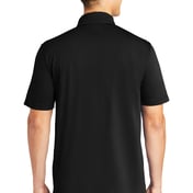 Back view of PosiCharge® Active Textured Polo