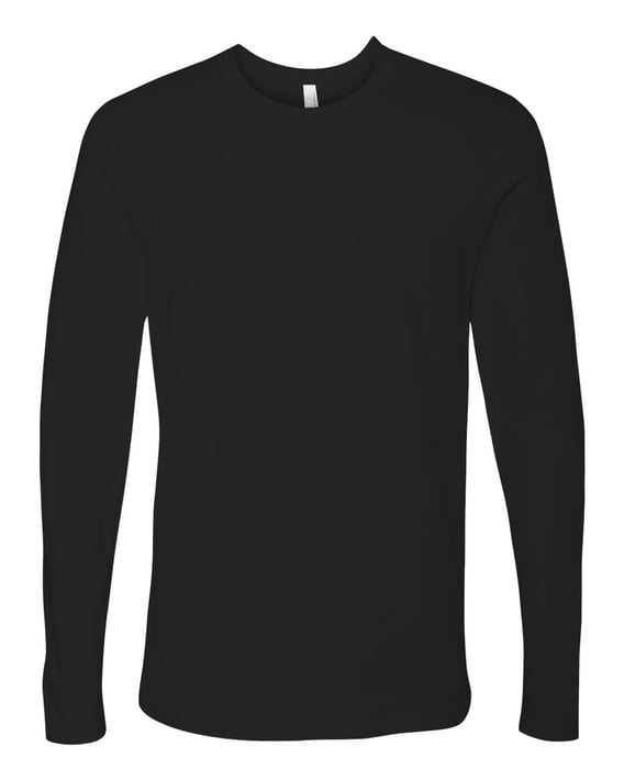 Front view of Cotton Long Sleeve T-Shirt