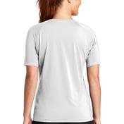 Back view of Women’s Rashguard Tee