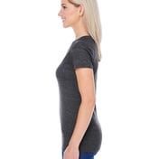 Side view of Women’s Tri-Blend Short-Sleeve T-Shirt
