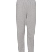 Front view of NuBlend® Open-Bottom Sweatpants With Pockets