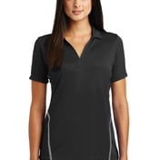Front view of Ladies Contrast PosiCharge® Tough Polo®