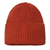 Front view of Sustainable Chunky Rib Cuffed Beanie