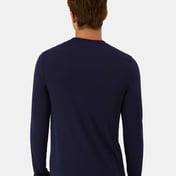 Back view of Cool DRI® Cotton Touch Long Sleeve T-Shirt