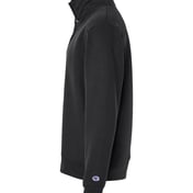 Side view of Powerblend® Quarter-Zip Pullover