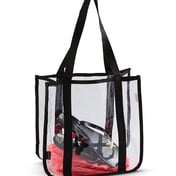 Front view of Clear Event Tote
