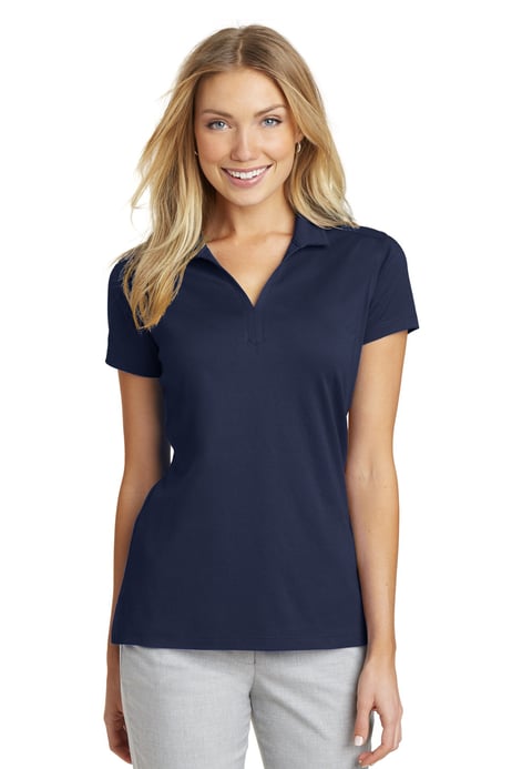 Front view of Women's Rapid Dry Mesh Polo