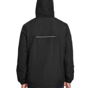 Back view of Tall Profile Fleece-Lined All-Season Jacket