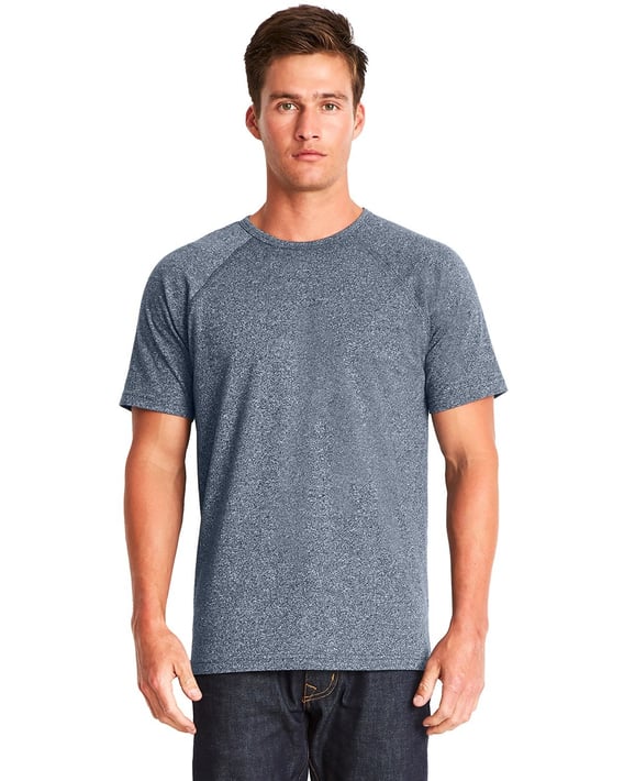 Front view of Men’s Mock Twist Raglan T-Shirt