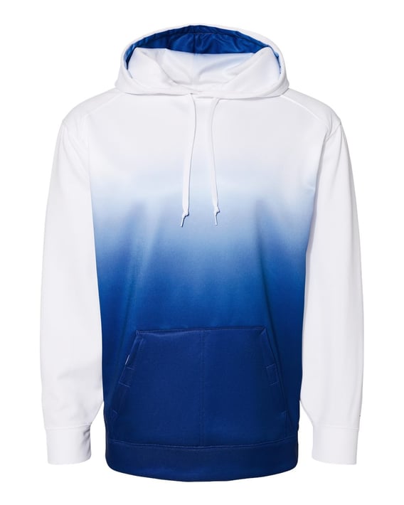 Front view of Ombre Hooded Sweatshirt