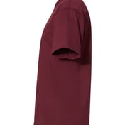 Side view of Heavyweight Cotton T-Shirt