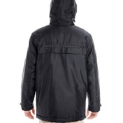 Back view of Adult Axle Insulated Cargo Jacket