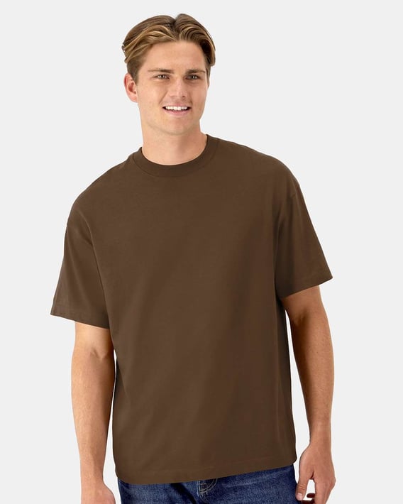 Front view of Beefy-T® Retro Street T-Shirt