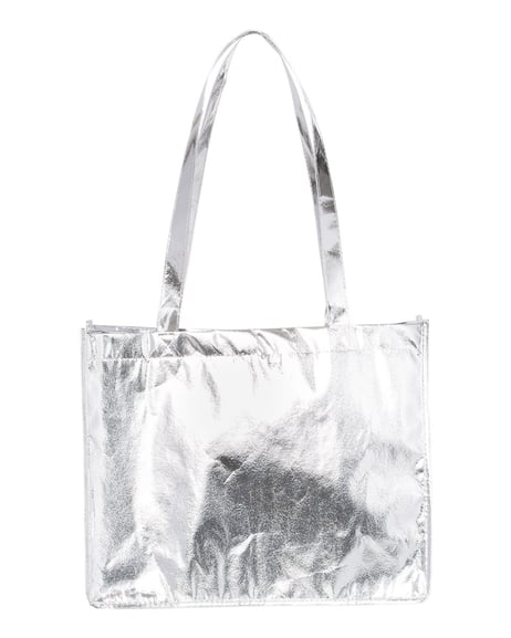 Front view of Metallic Large Tote